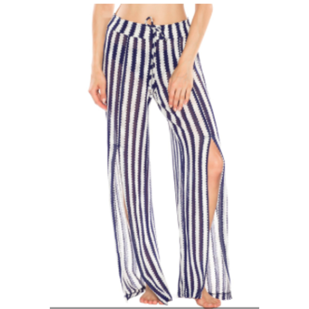 ISABELLA ROSE Ships Ahoy Cover-up Pants Navy S/P
